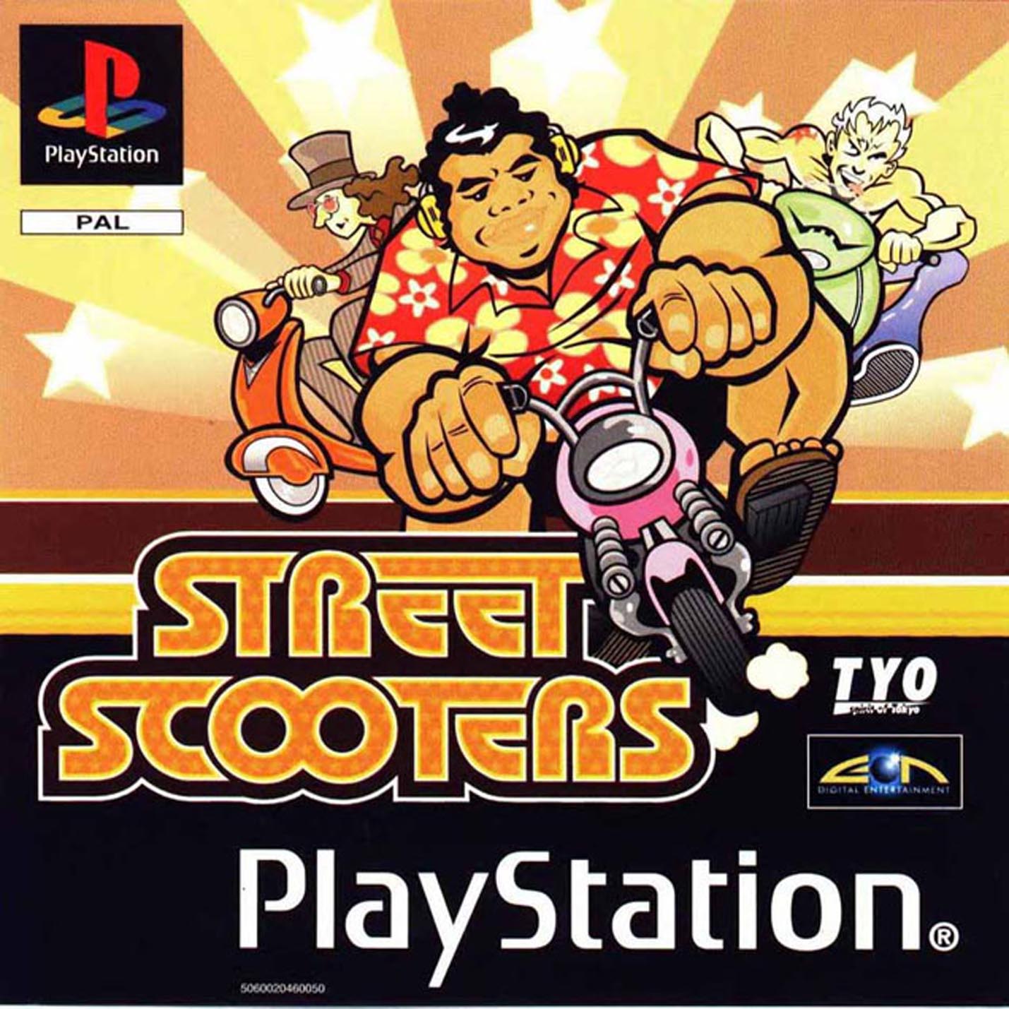 Portada de Street Scooters · PAL Europa