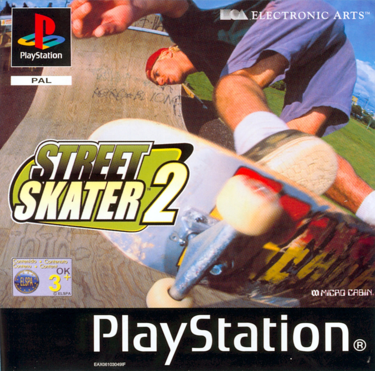 Portada de Street Skater 2 · PAL Europa