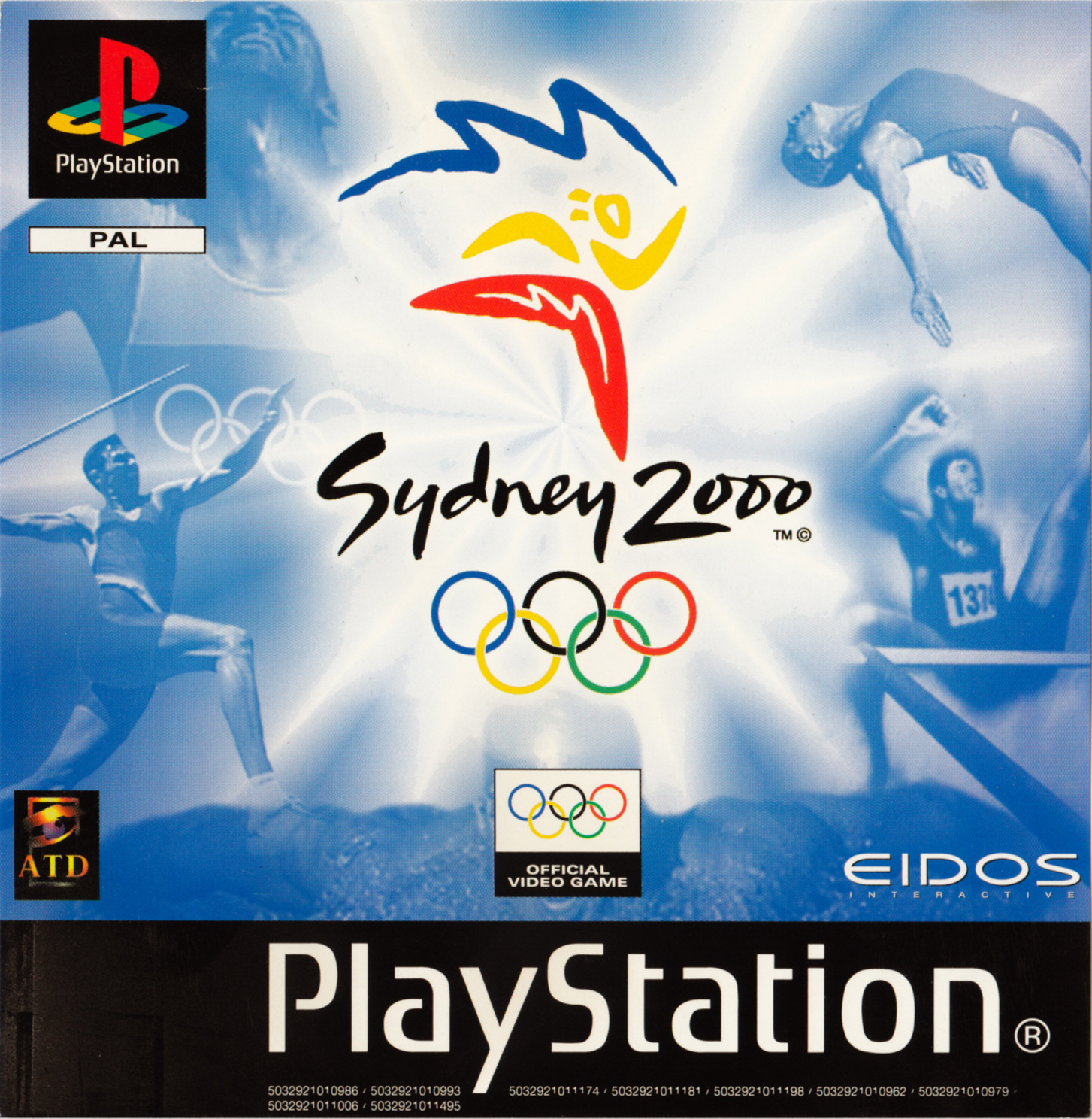 Portada de Sydney 2000 · PAL Europa