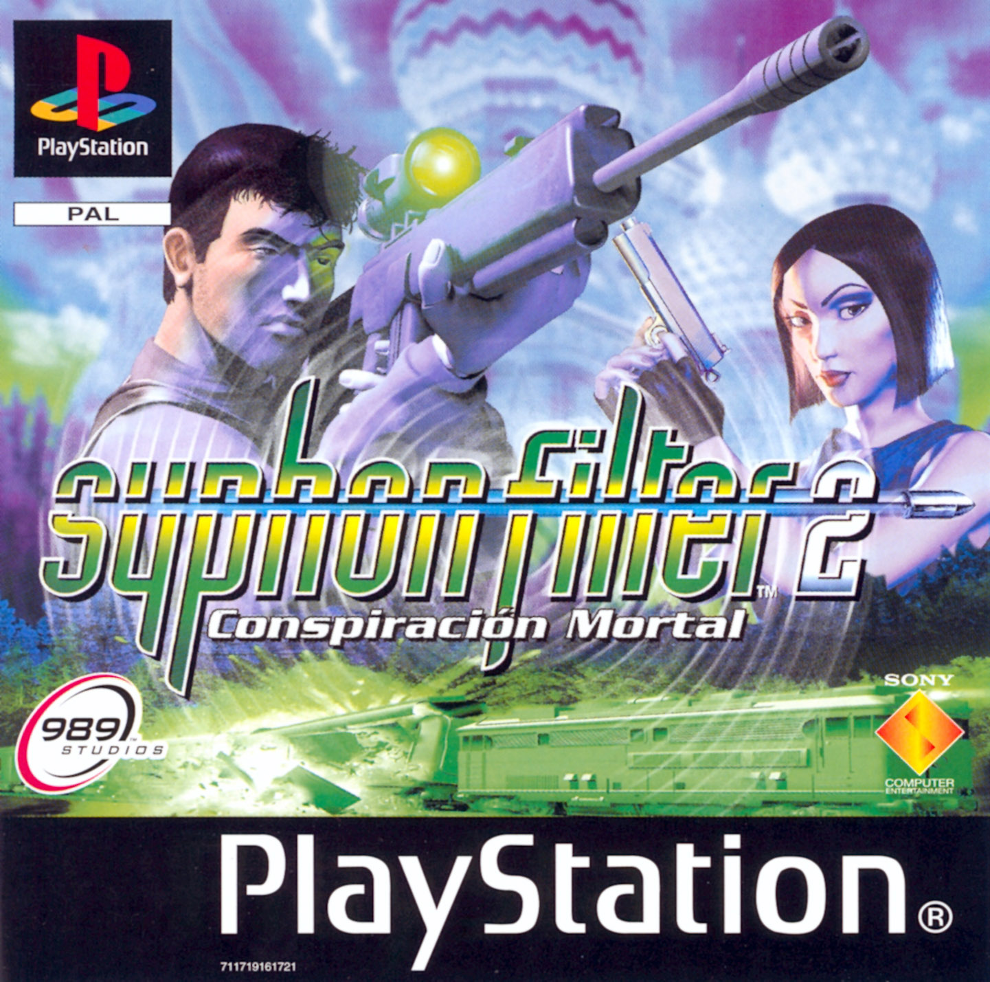 Portada de Syphon Filter 2 - Conspiracion Mortal · ES