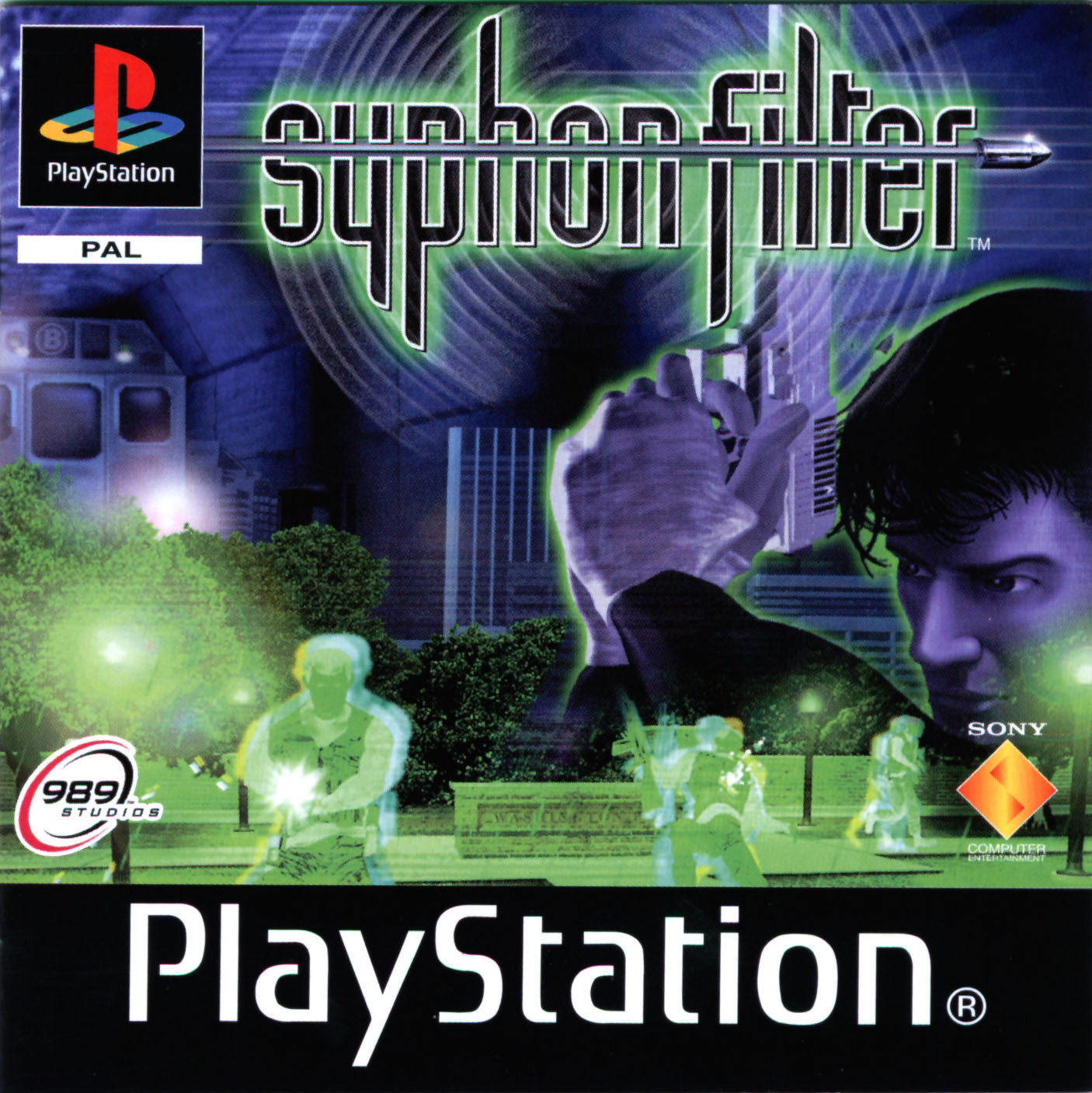 Portada de Syphon Filter · PAL España