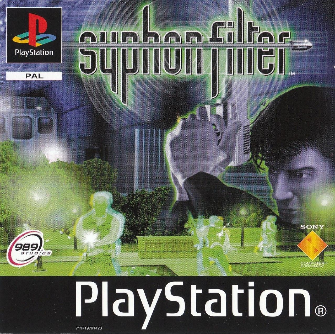 Portada de Syphon Filter · PAL Alemania