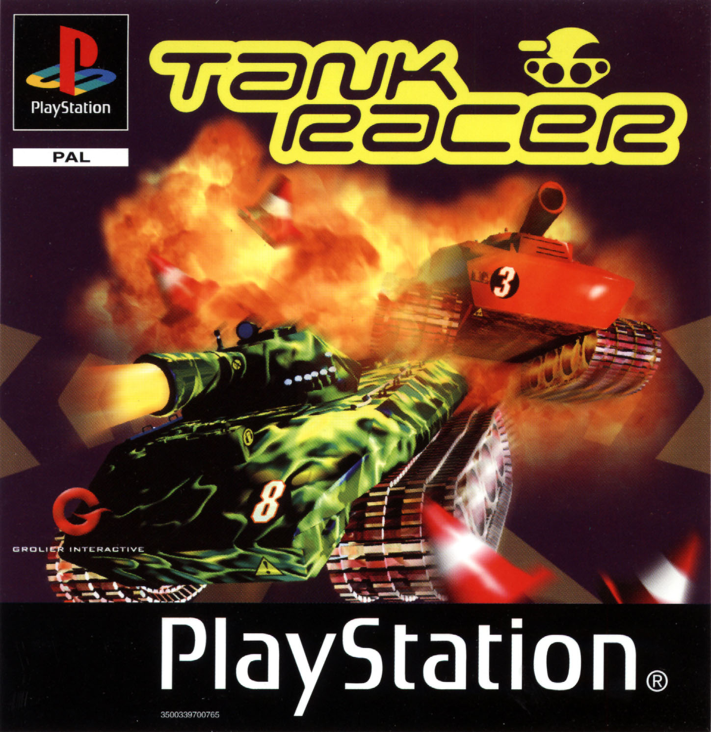 Portada de Tank Racer · EU