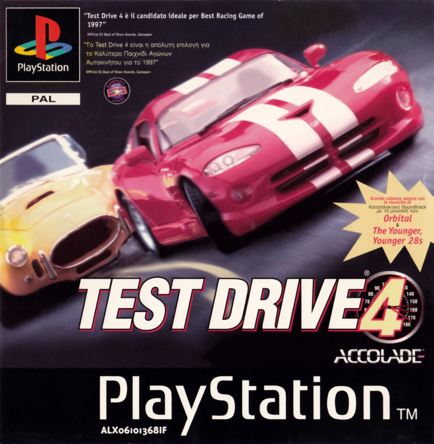 Portada de Test Drive 4 · EU