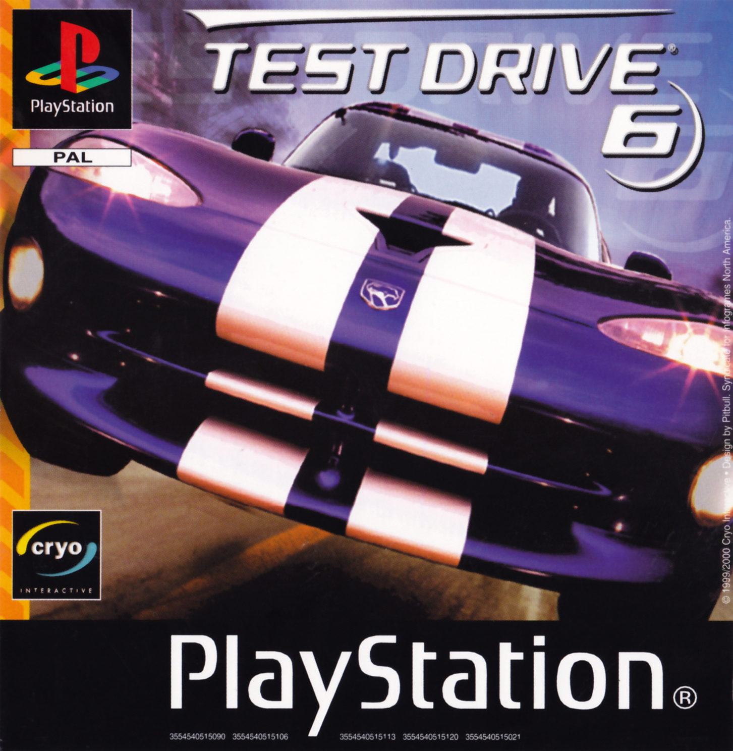 Portada de Test Drive 6 · PAL Europa