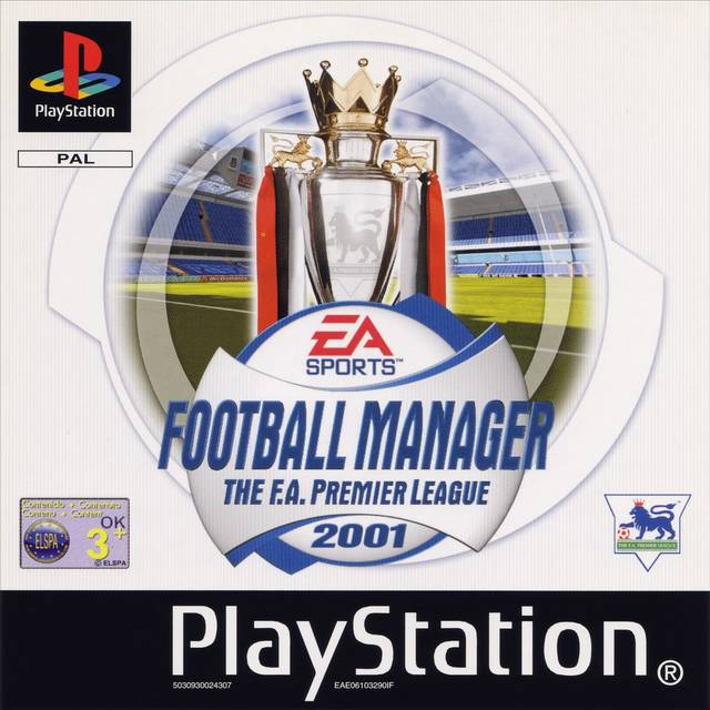 Portada de FA Premier League Football Manager 2001 · EU