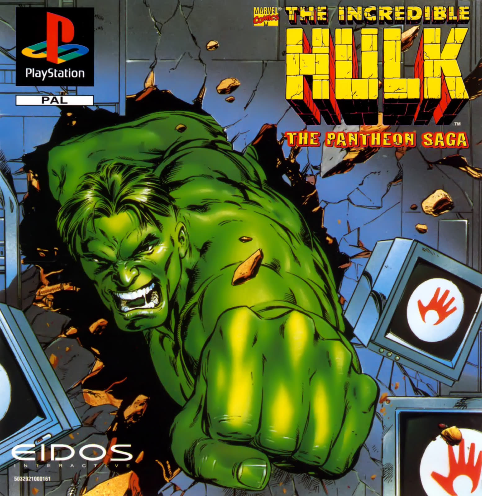 Portada de Incredible Hulk Pantheon Saga · EU