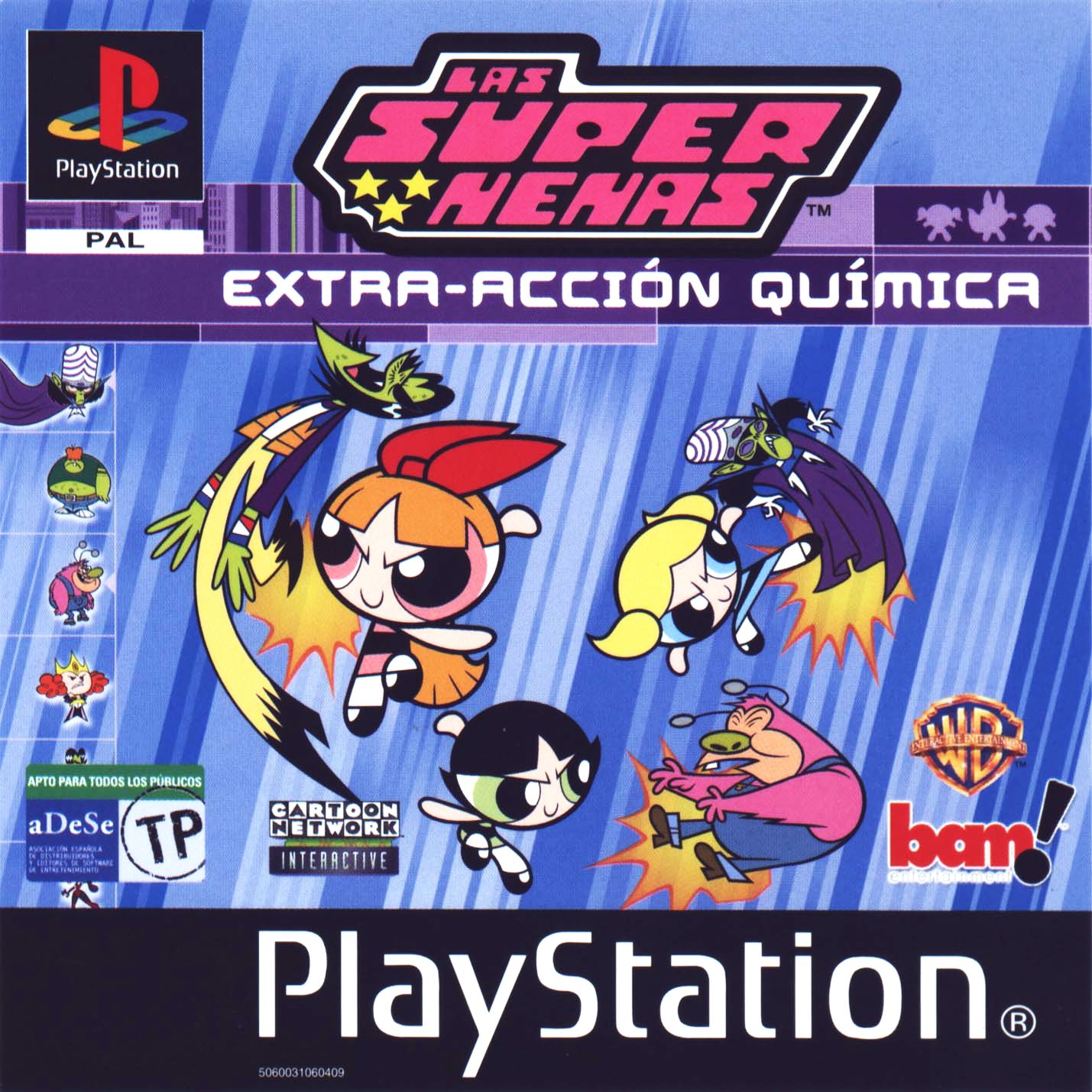 Portada de Powerpuff Girls Chemical X-Traction · ES