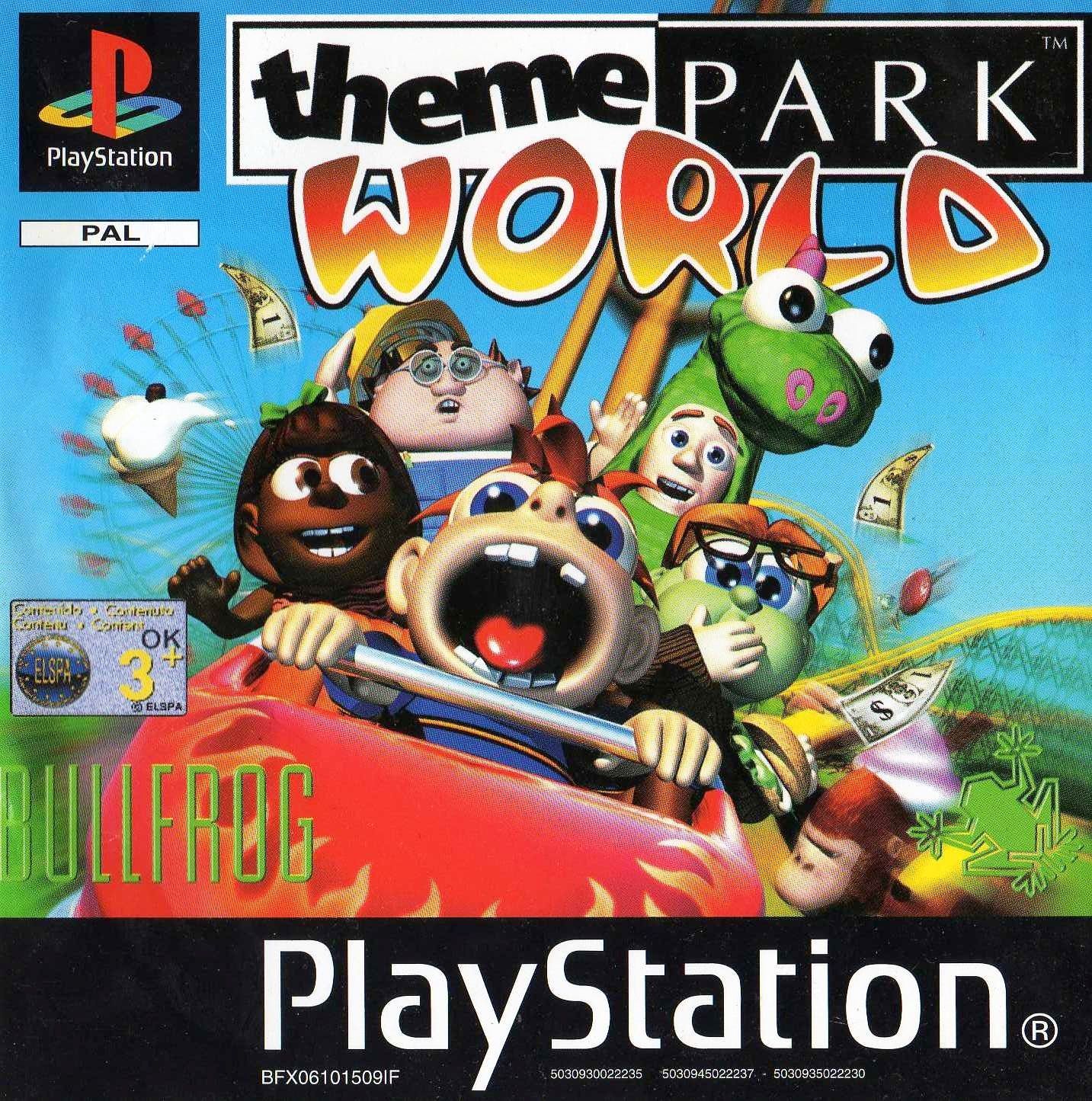 Portada de Theme Park World · PAL Europa