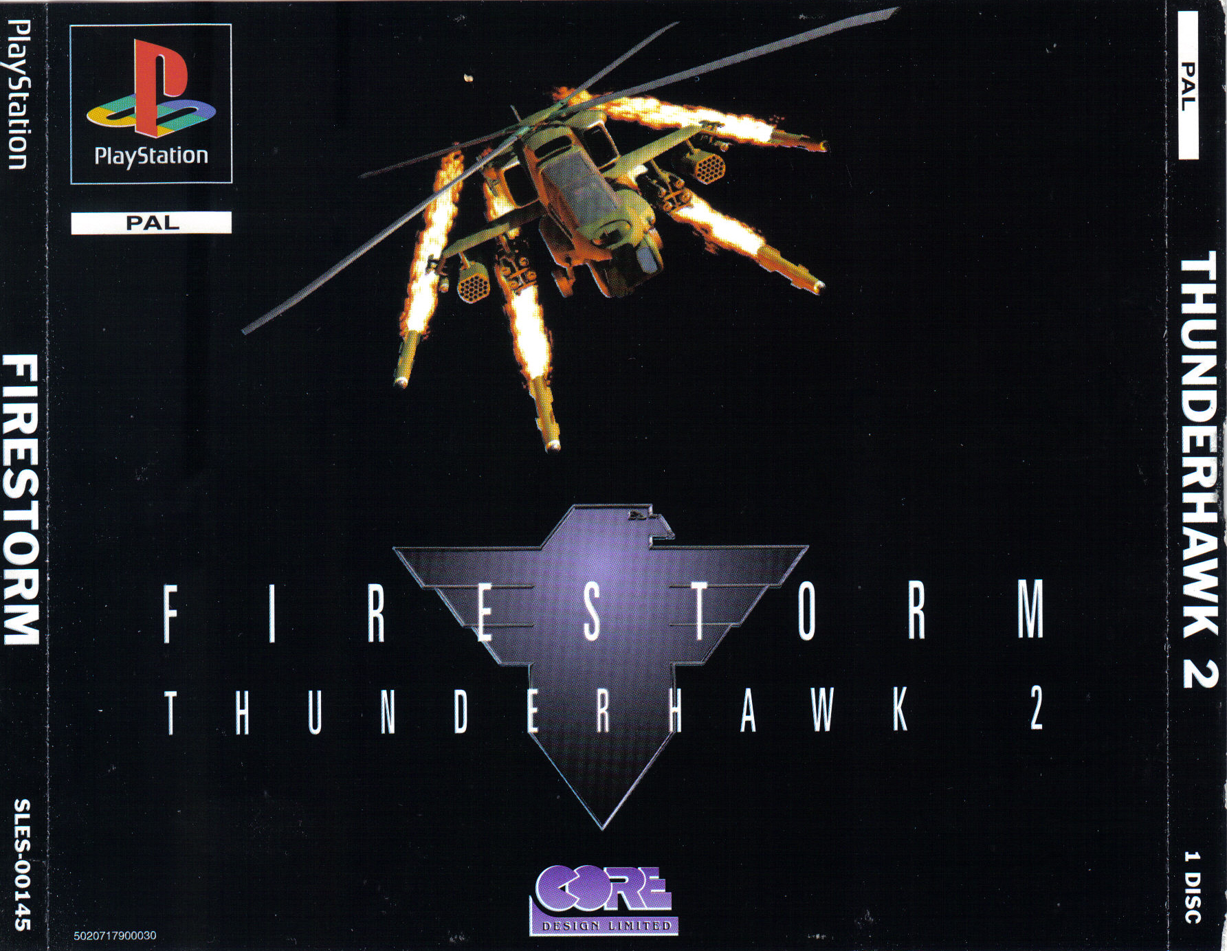 Portada de Thunderhawk 2 - Firestorm · PAL Europa