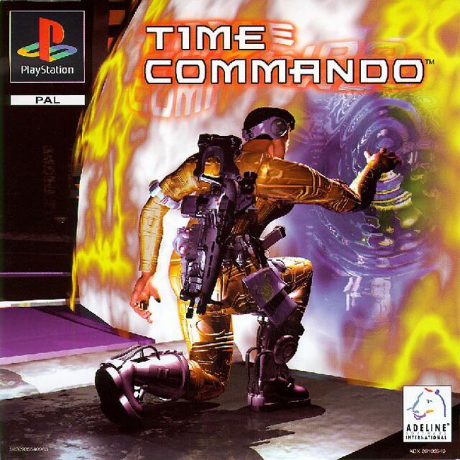 Portada de Time Commando · PAL Europa