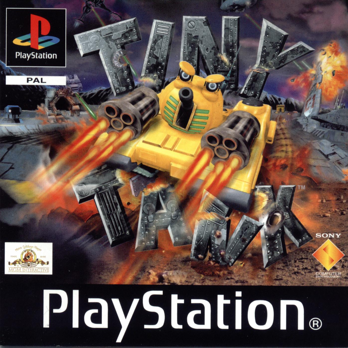 Portada de Tiny Tank · PAL Europa