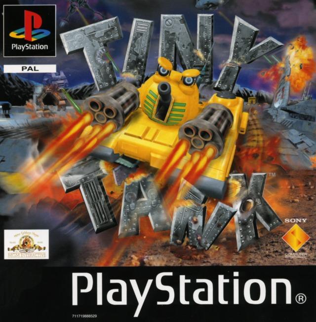 Portada de Tiny Tank · PAL Francia