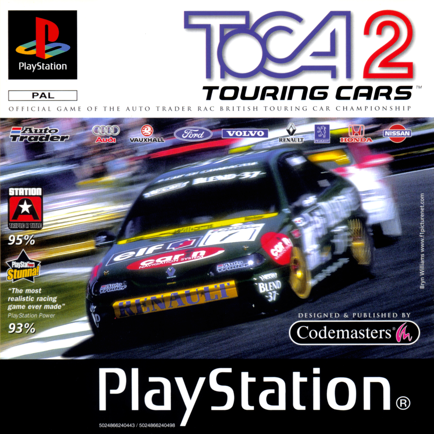 Portada de Toca 2 - Touring Cars · EU