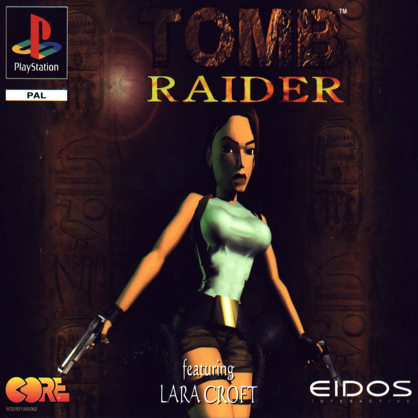 Portada de Tomb Raider · PAL Europa