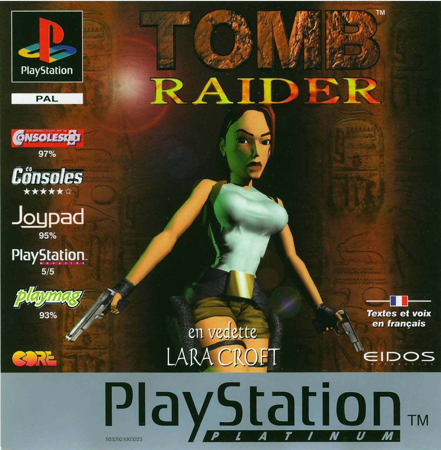 Portada · Platinum de Tomb Raider · FR