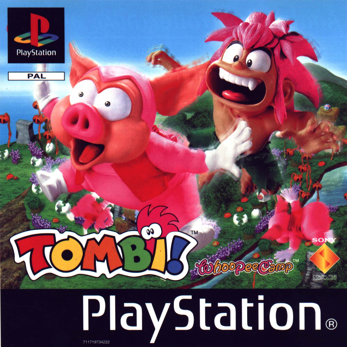 Portada de Tombi · PAL Europa