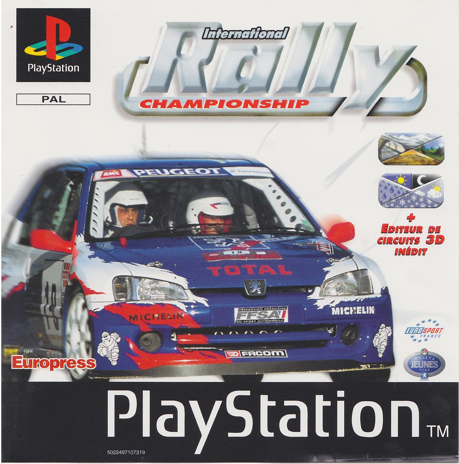 Portada de Tommi Mäkinen Rally · FR