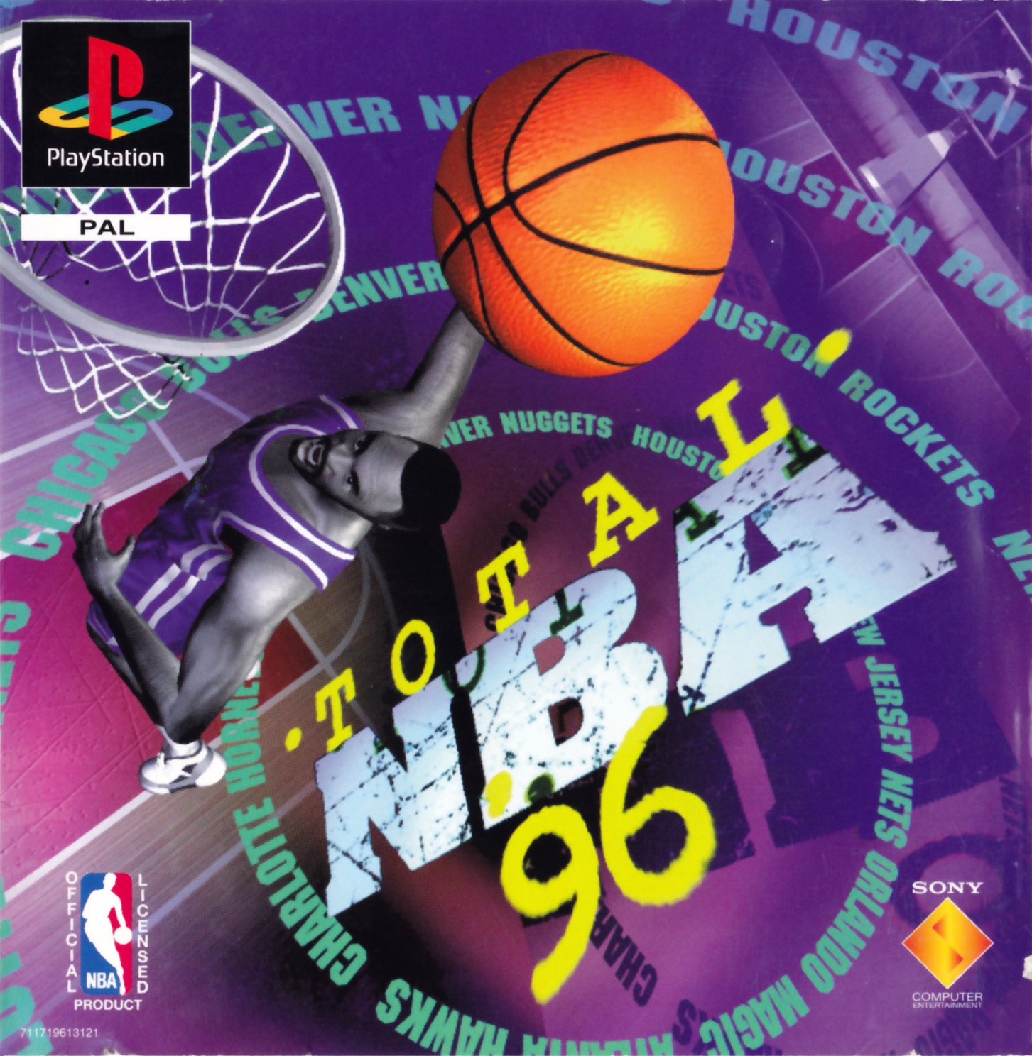 Portada de Total NBA 96 · EU