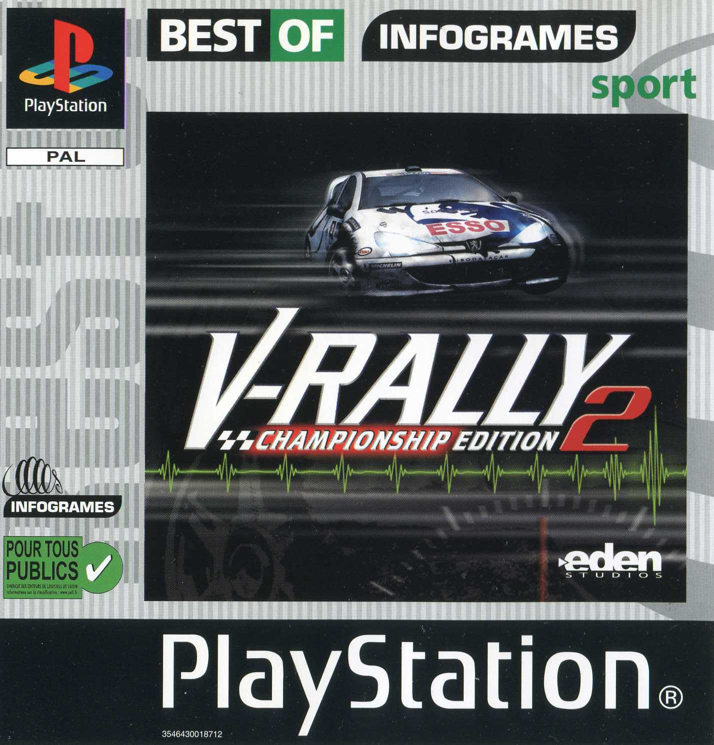 Portada de V-Rally 2 Championship Edition · FR