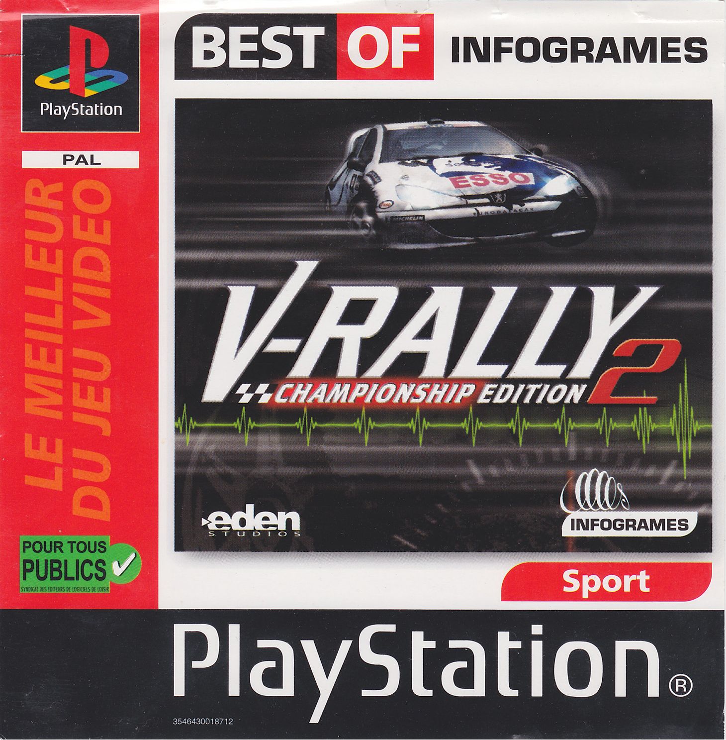Portada de V-Rally 2 Championship Edition · FR