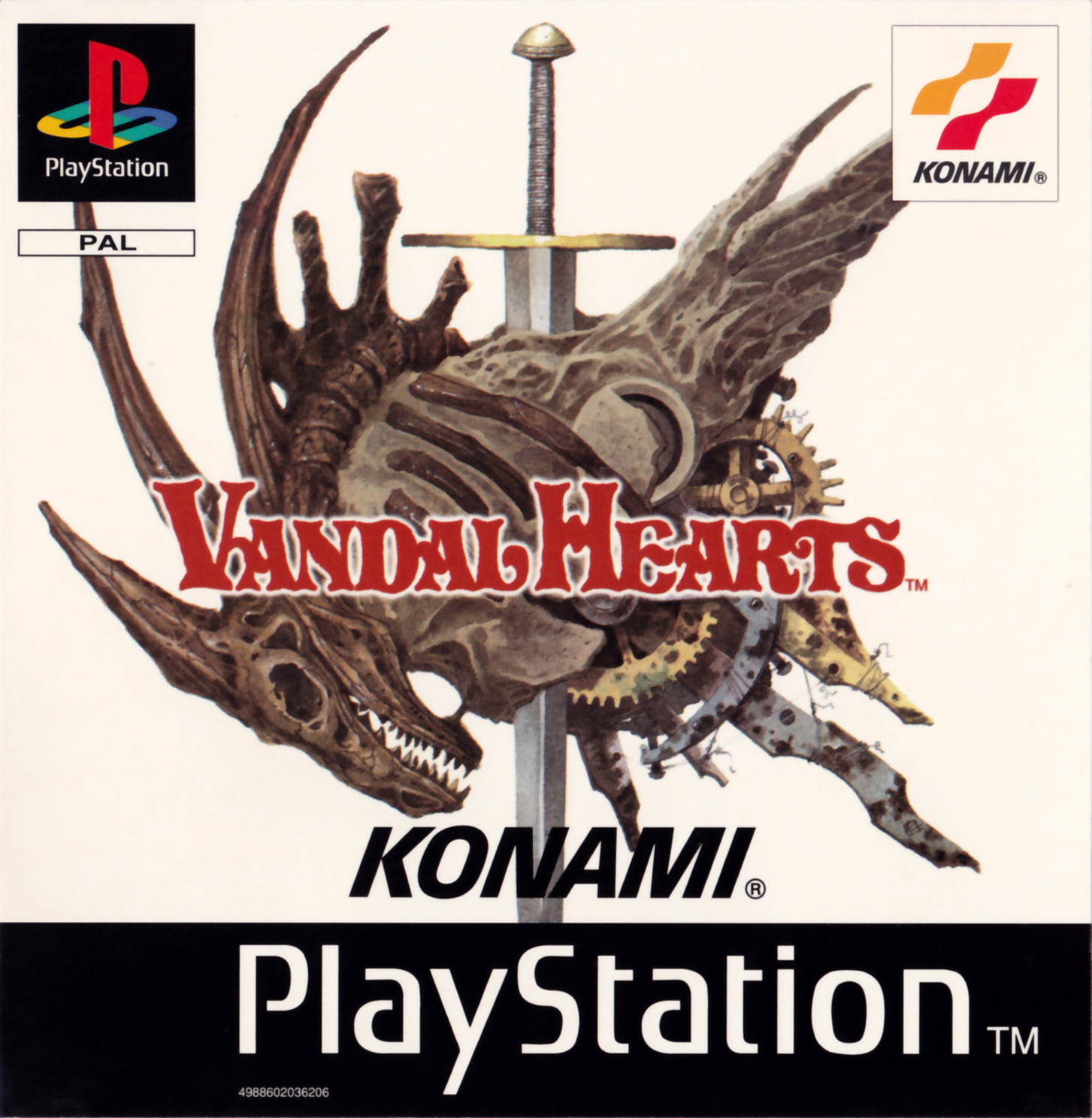 Portada de Vandal Hearts · EU