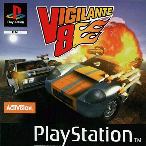 Portada de Vigilante 8 · PAL Alemania