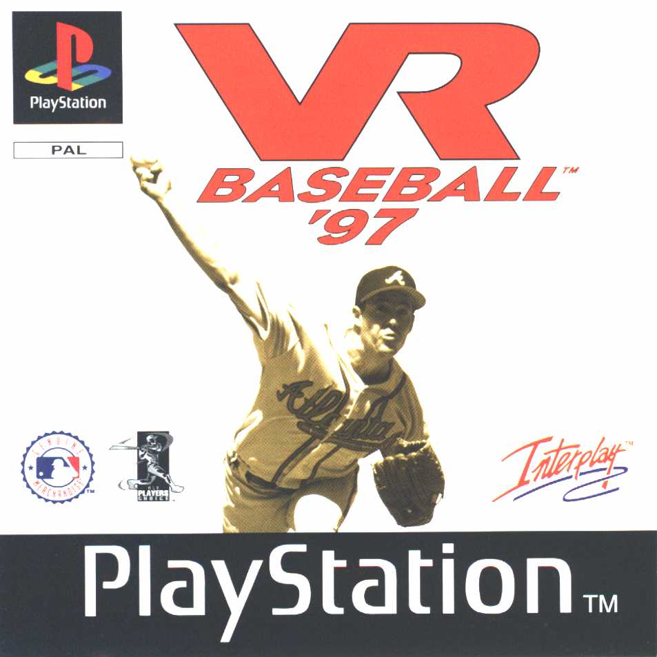 Portada de VR Baseball '97 · PAL Europa