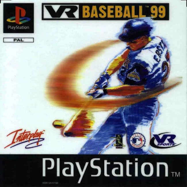 Portada de VR Baseball '99 · PAL Europa