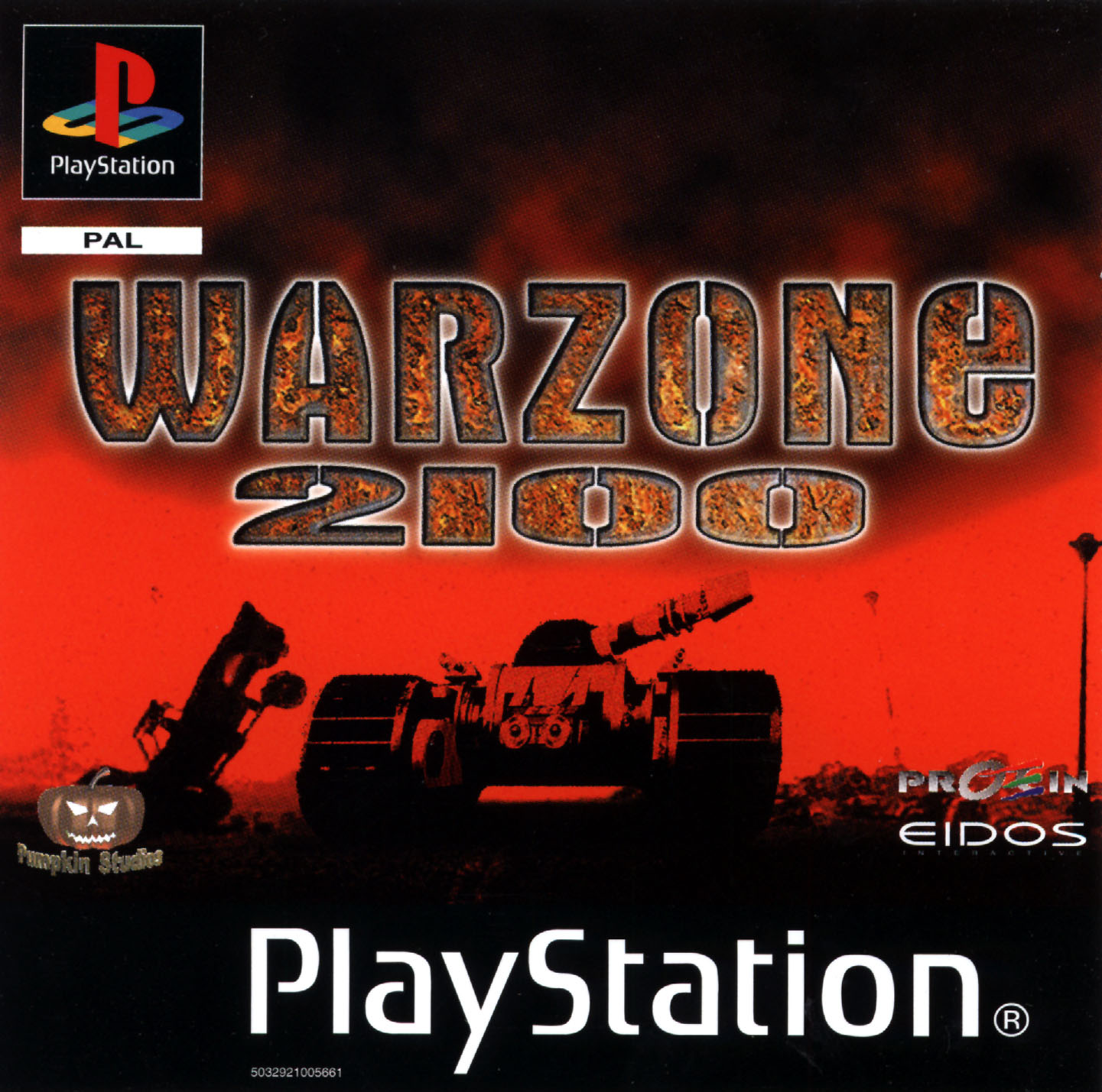 Portada de Warzone 2100 · EU