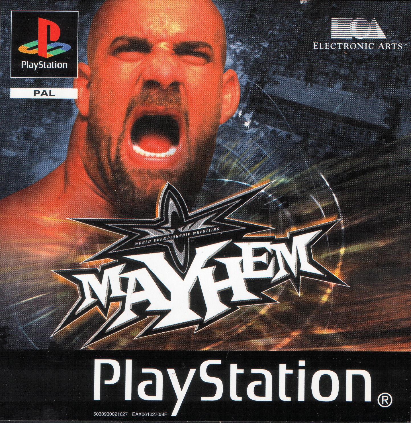 Portada de WCW Mayhem · EU
