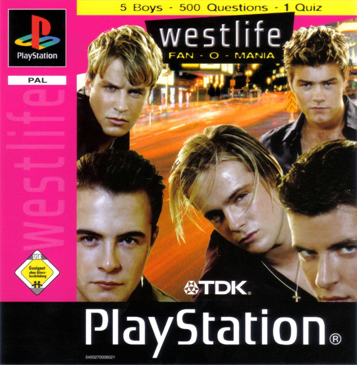 Portada de Westlife - Fan-o-mania · EU