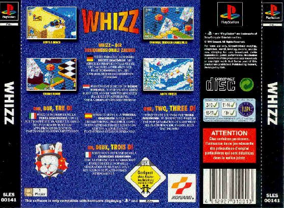 Contraportada de Whizz · EU
