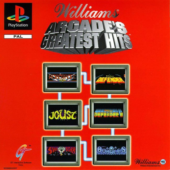 Portada de Williams Arcade's Greatest Hits · EU