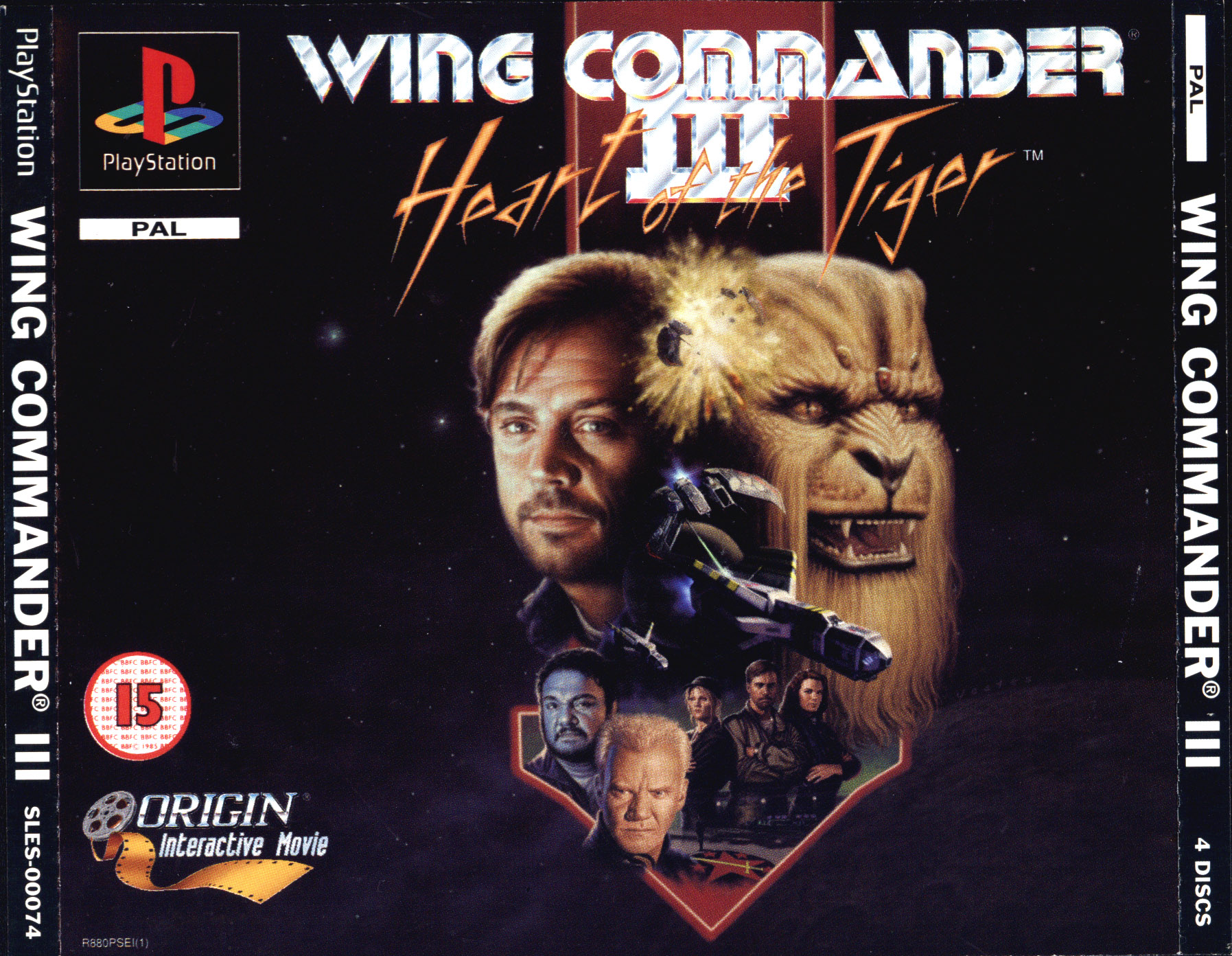 Portada de Wing Commander III - Heart of the Tiger · ES