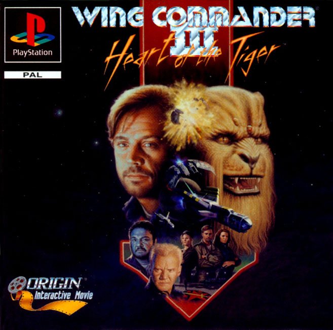 Portada de Wing Commander III - Heart of the Tiger · PAL Europa