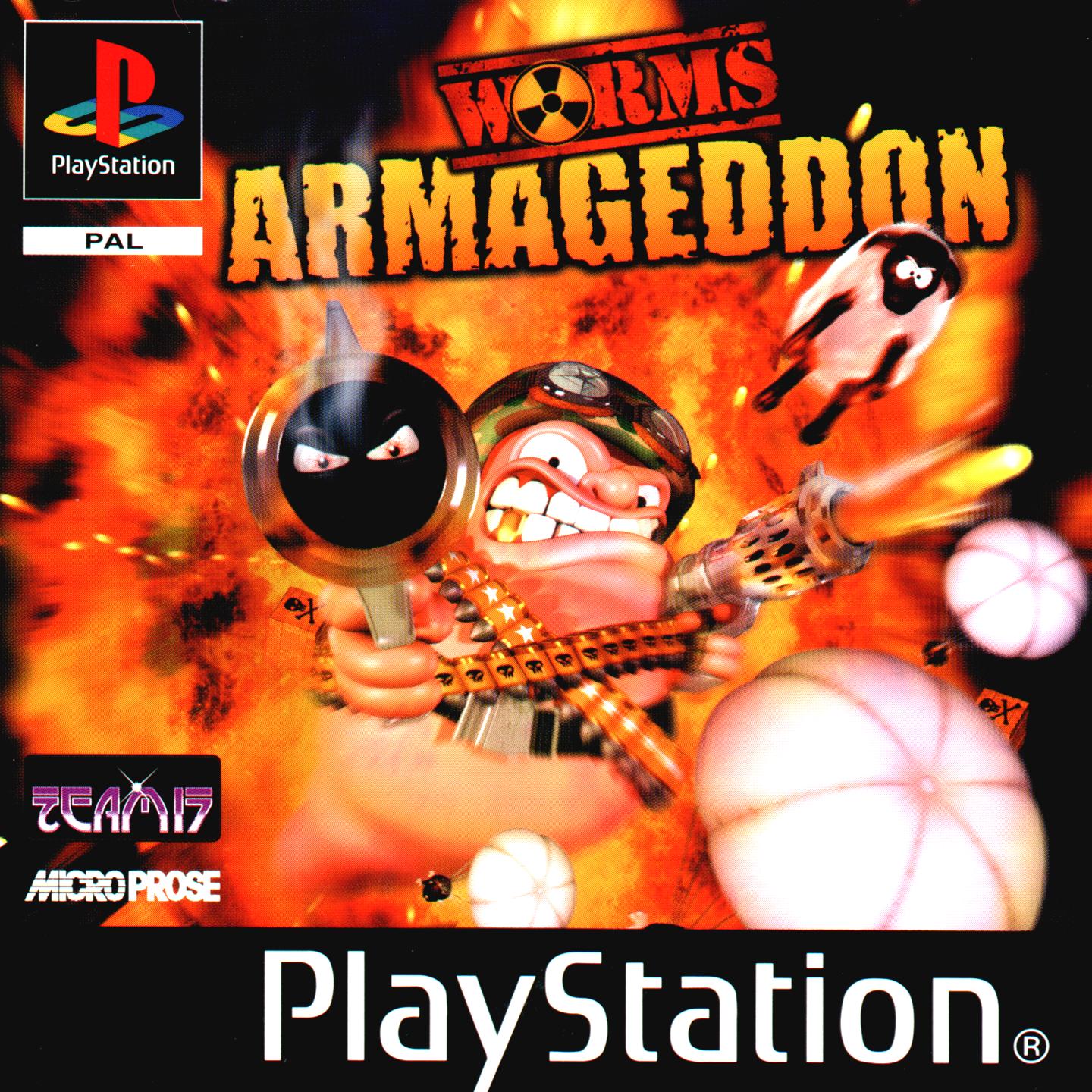 Portada de Worms Armageddon · EU