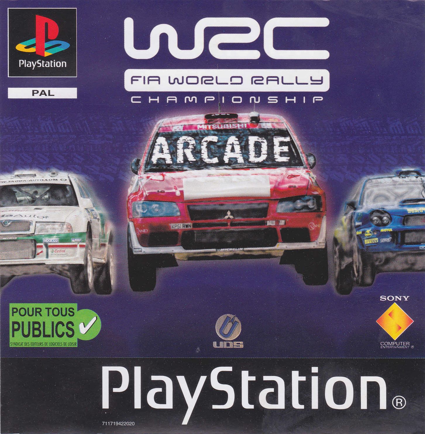 Portada de WRC FIA World Rally Championship Arcade · FR