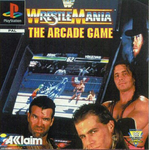 Portada de WWF WrestleMania The Arcade Game · EU