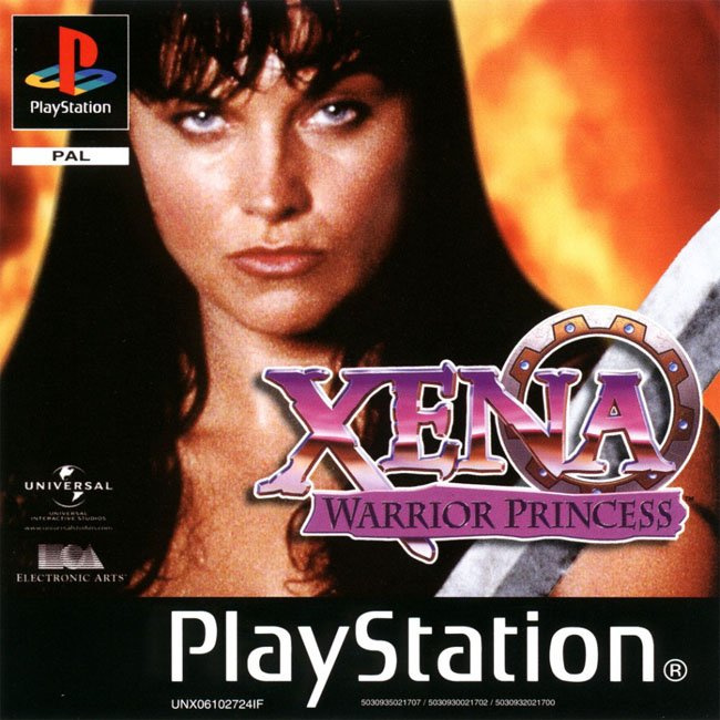 Portada de Xena Warrior Princess · PAL Europa