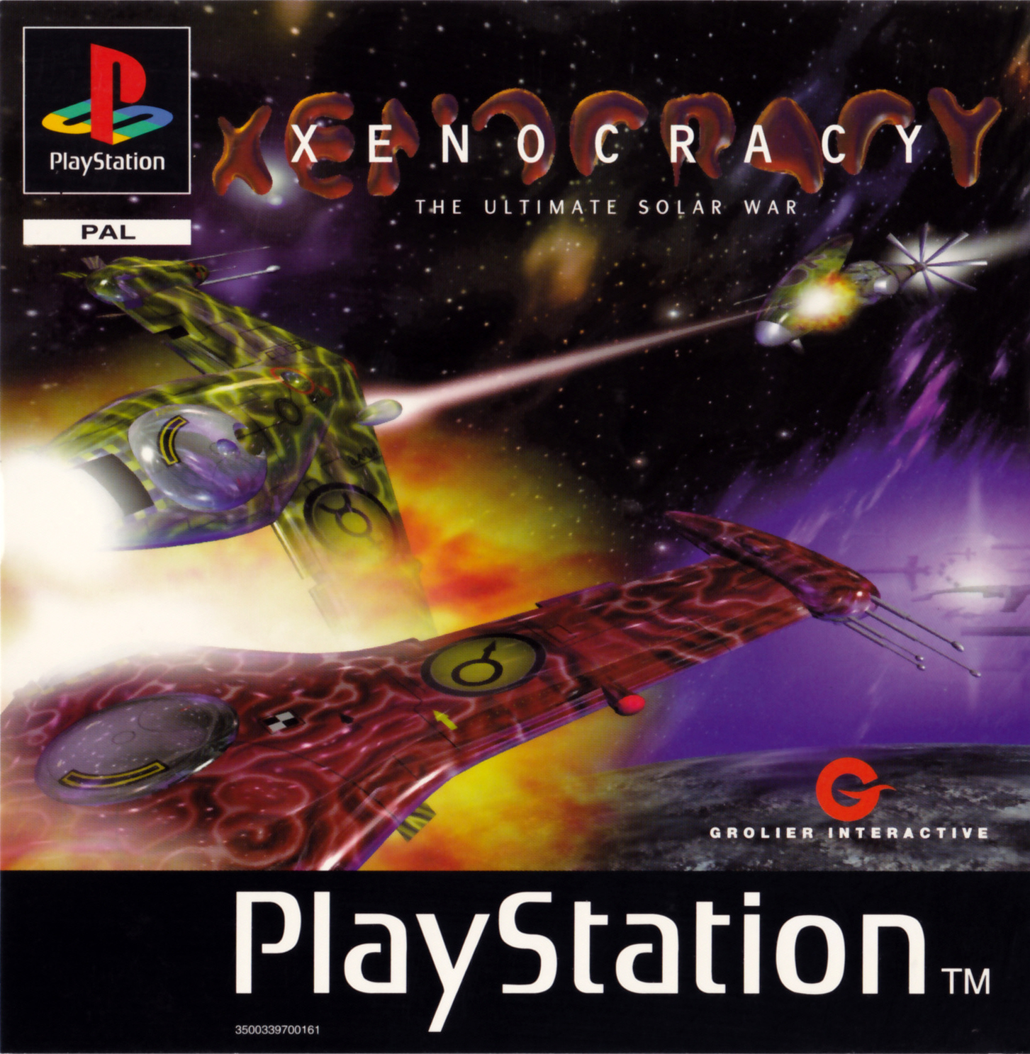 Portada de Xenocracy - The Ultimate Solar War · PAL Europa