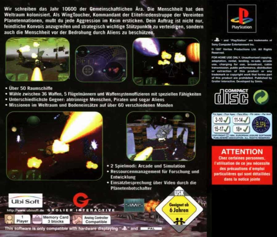 Contraportada de Xenocracy - The Ultimate Solar War · DE