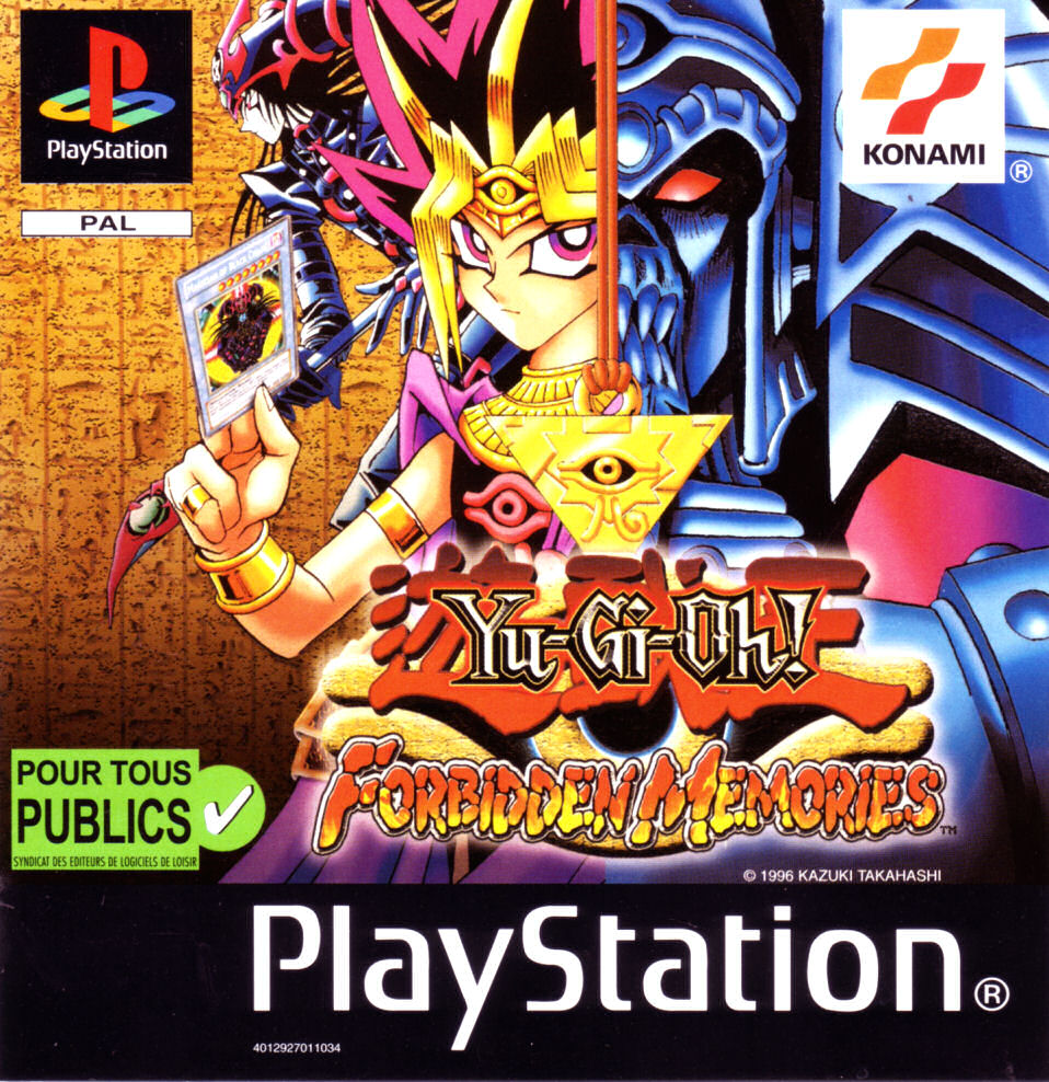 Portada de Yu-Gi-Oh - Forbidden Memories · PAL Francia