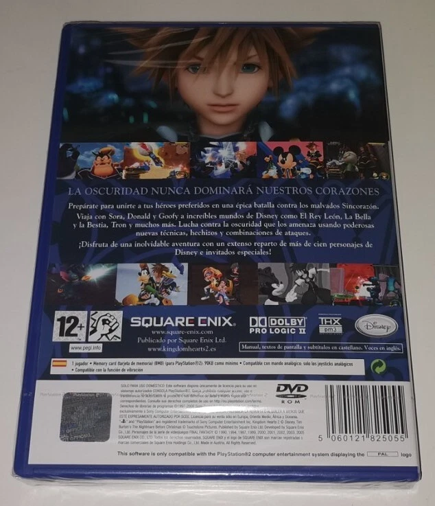 Fotografía de contraportada de Kingdom Hearts 2 · ES