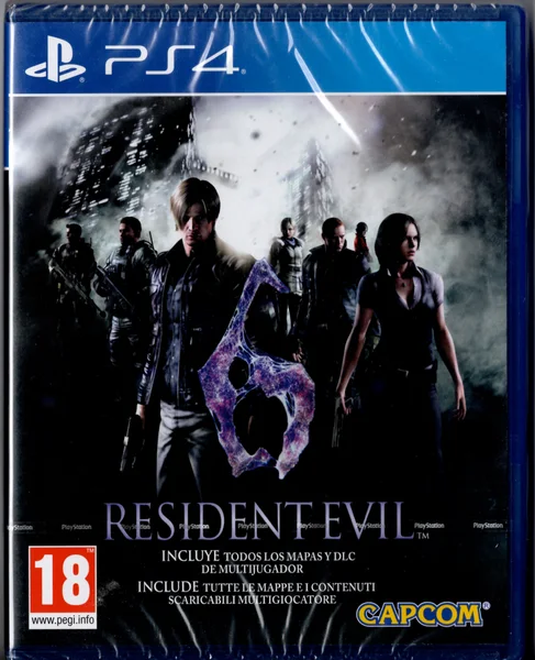 Portada del ejemplar escaneado de Resident Evil 6 · PAL España