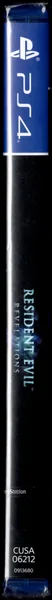 Lomo del ejemplar escaneado de Resident Evil Revelations · PAL España